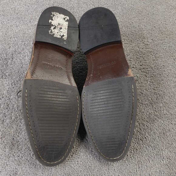 Cole Haan Colton Mens Size 11 Shoes Oxford Brogue Wingtip C25400 Gray Leather - Picture 2 of 10